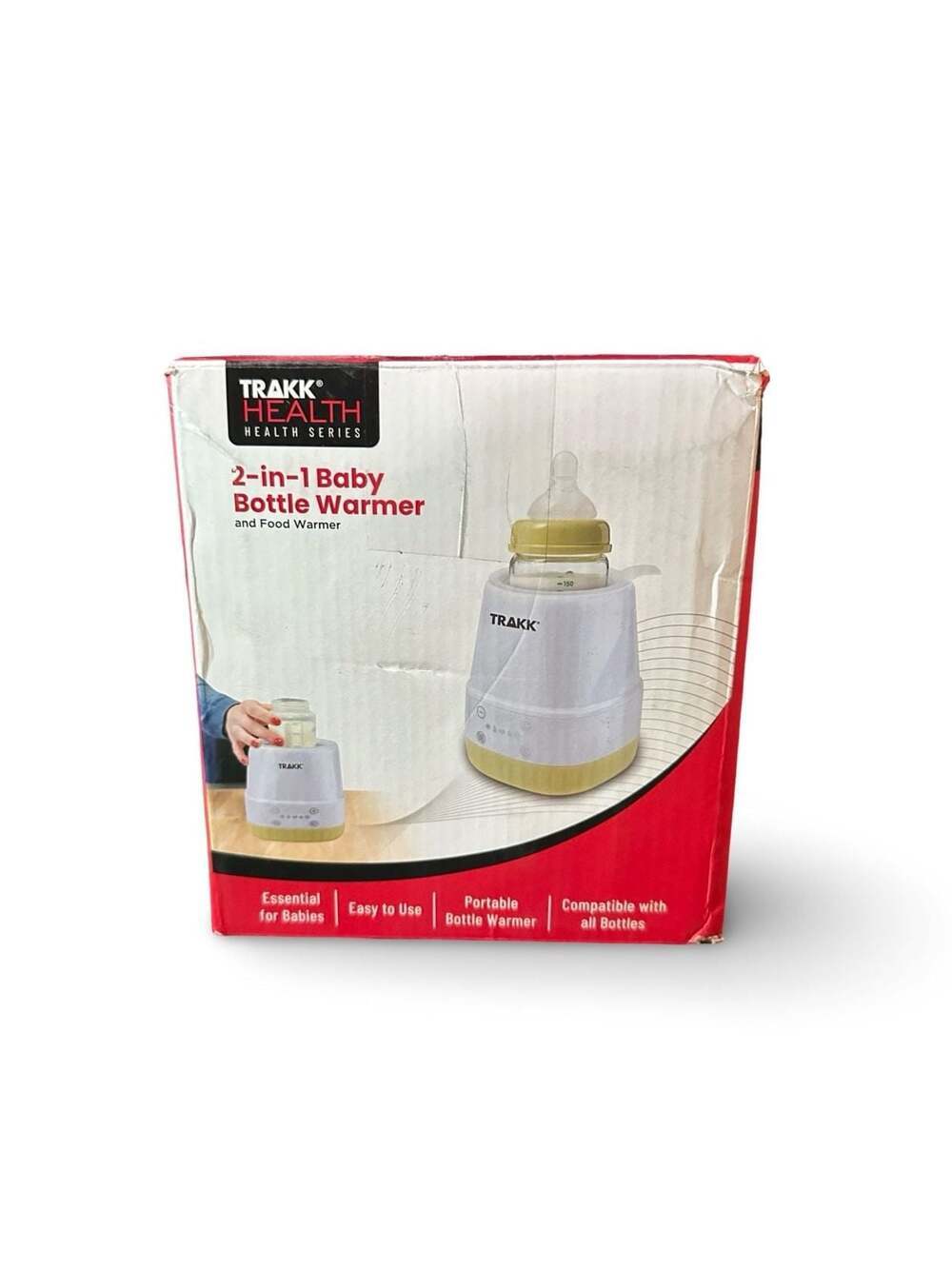 Trakk Health 2-in-1 Baby Bottle & Food Warmer TR-BTLWM-450 Fast Heating Warmer